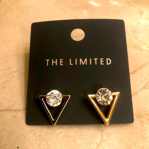 The Limited Jewelry - THE LIMITED Stud Earrings NWT Gold Color
